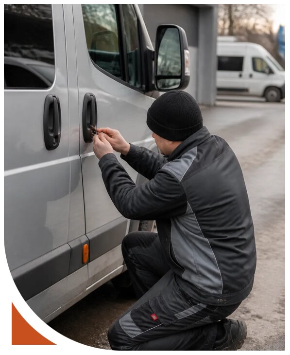Аварийное вскрытие микроавтобуса в Октябрьском от 3107 р. | Разлок-Ктб